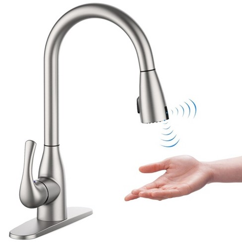 Touchless Kitchen Faucet With Pull Down Sprayer, Touchless Kitchen ...