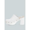 Benji Recycled Leather Clogs Women - 4 of 4