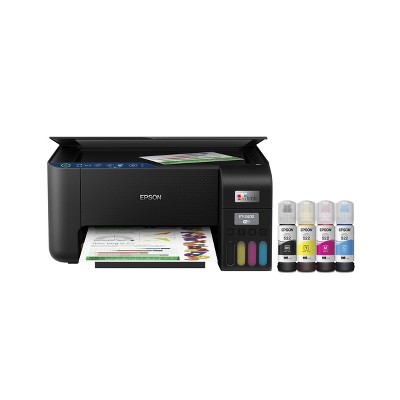 Epson EcoTank ET-2400 All-in-One Cartridge-Free Supertank Printer, Copier, Scanner - Black