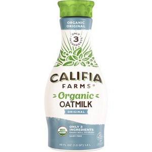 Califia Farms Organic Original Oat Milk - 48 fl oz - 1 of 4