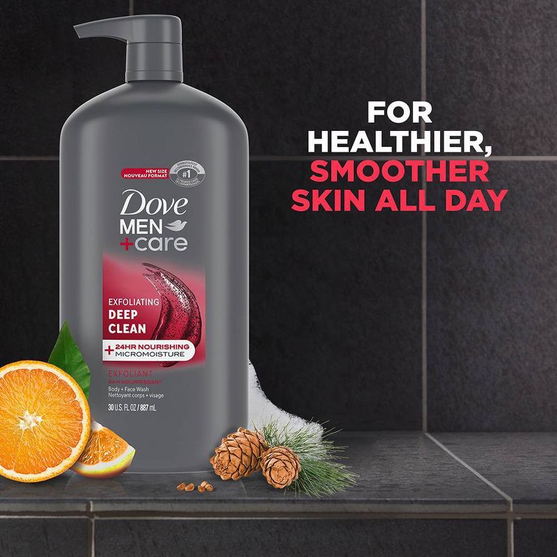 Dove Men+Care Deep Clean Body Wash - 30 fl oz, 5 of 10