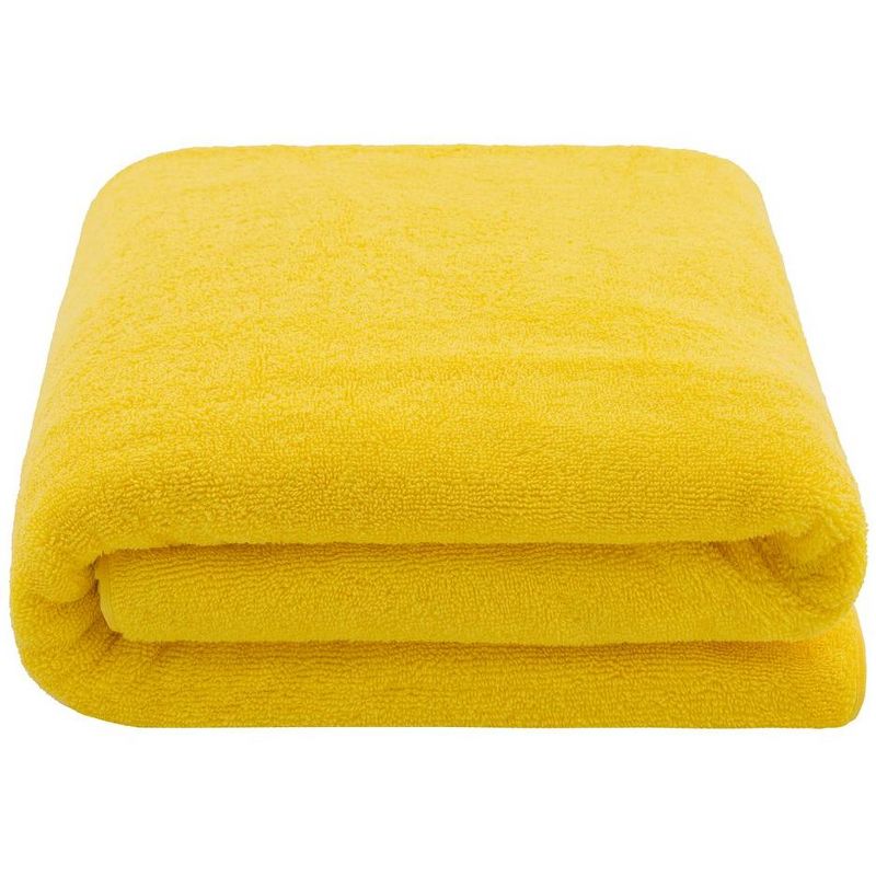 American Soft Linen 100% Cotton Oversized Bath Sheet, 40 in by 80 in Bath Towel Sheet, 1 of 10