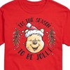 Men's - Winnie the Pooh - Tis The Season To Be Jolly Christmas Short Sleeve Graphic T-Shirt - 2 of 4