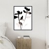 Amanti Art Sumi Fading Flowers 2 by Janel Bragg Canvas Wall Art Print Framed - 4 of 4