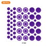 Unique Bargains PVC Peel Round Polka Dots Bedroom Classroom Wall Stickers 4 Pcs - 3 of 4