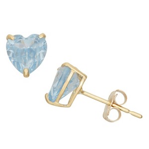 Designs By Gioelli 10K Yellow Gold Gemstone Stud Earrings - 1 of 2
