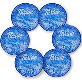 Thrive Gel Ice Packs for Injuries Reusable (2 Pack) - FSA HSA Approved  Product - Hot and Cold for Knees, Ankles, Arms, and Back Flexible Cold  Compress