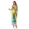 Maternity Plus Size Sheer Maxi Caftan - White Mark - 3 of 4