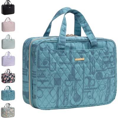 Paaaawaters Hanging Travel Toiletry Bag for Women Traveling With Leakproof Compartment Makeup Cosmetic