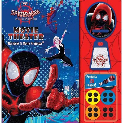 Marvel Spider-Man: Into the Spider-Verse Movie Theater Storybook - by  Eleni Roussos (Hardcover)