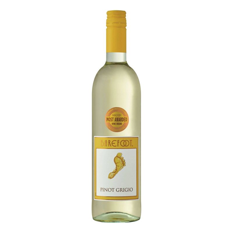 Barefoot Cellars Pinot Grigio White Wine - 750ml Bottle, 1 of 5
