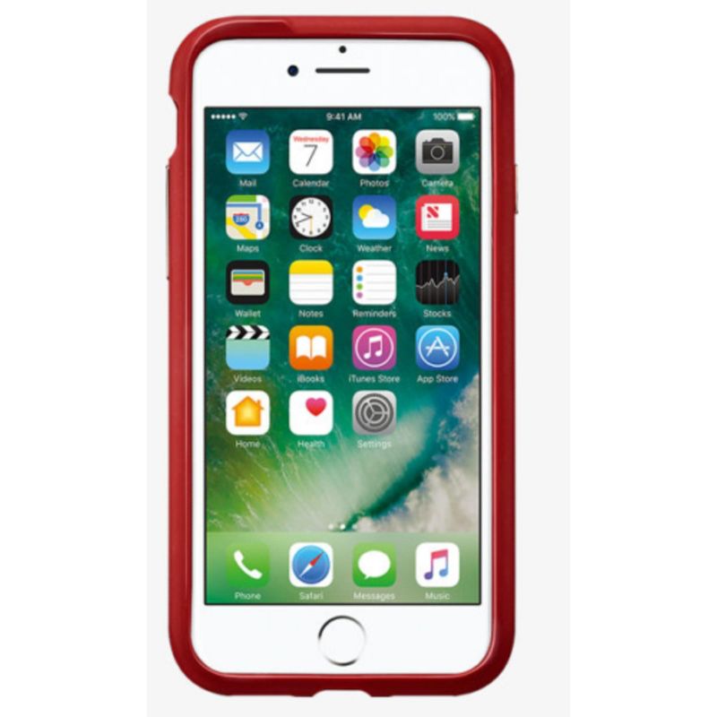 Milk and Honey Mono Case for Apple iPhone SE2/8/7 - Red/Clear, 3 of 5