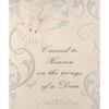 Manual Woodworkers and Weavers Carried to Heaven Tapestry Throw Blanket 50"x60", Cotton Yarn, Inspirational Comfort Design - 3 of 3