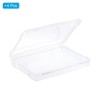 Unique Bargains Plastic Sticker Craft Photo Storage Boxes 5 x 7 Inch 4 Pcs - 3 of 4