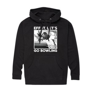 Men's - The Big Lebowski - Eff It, Let's Go Bowling Graphic Fleece Pullover Hoodie - 1 of 4