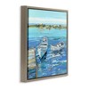 Stupell Industries Serene Rowboats at Dock, 18" x 18" - 3 of 4