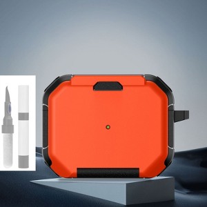 HTUTWOO Airpods Pro 2 Protective Case, Shockproof Rugged Protective Cover  with Carabiner and Stand Functions for AirPods Pro 2 - 1 of 4