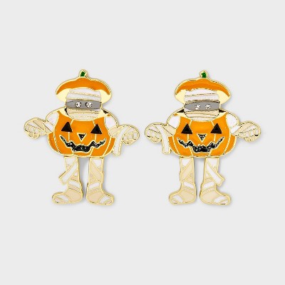 SUGARFIX by BaubleBar Fresh Out of the Tomb Earrings - White/Orange