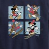 Boys' - Disney - Mickey And Donald Alpine Graphic Long Sleeve Fleece Sweatshirt - 2 of 4
