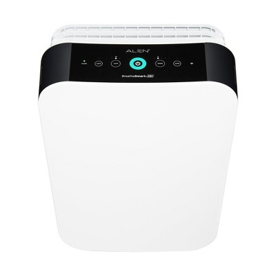 White Smart HEPA Air Purifier with Odor Absorbing Filter