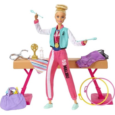 Barbie You Can Be Anything Gymnast Doll Playset