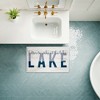Stupell Industries Better To Wake At Lake Printed Plush Bath Mat And Bath Rug, Design By Kim Allen, 18"X30" - 3 of 4