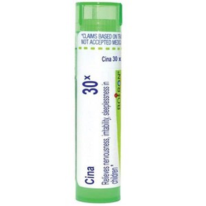 Cina 30X by Boiron Homeopathic Single Medicine For Children  -  80 Pellet - 1 of 4