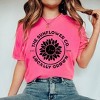 Simply Sage Market Women's The Sunflower Company Short Sleeve Garment Dyed Tee - 2 of 2