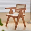 Gaoyangjiaju 20 in. Round Solid Wood Dining Table with Pedestal Base,  (2 Chairs) - 4 of 4