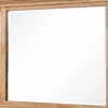 Royal Hampton Dresser Mirror, Bevel Glass, Natural Oak Brown Solid Wood, 38x44 - 4 of 4