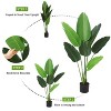 4 Ft/5FT/6FT Bird of Paradise Artificial Plant, Artificial Bird of Paradise Plant,1pack or 2pack - 2 of 4