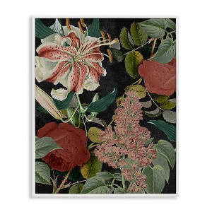 Stupell Industries Tropical Bohemian Floral Illustration Framed Giclee Art - 1 of 4