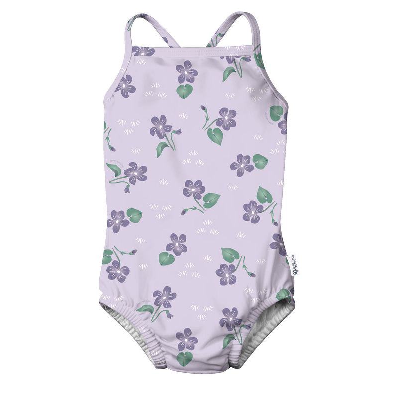 Green Sprouts Baby/Toddler Eco Swimsuit with Built-in Swim Diaper, 1 of 4