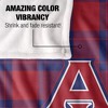American University Campus Plaid Spirit Silky Touch Super Soft Throw Blanket 50x60 - 4 of 4