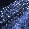 FAAYFIAN 12 x 5 ft 360-LED Christmas Net Lights, Connectable Warm White Mesh Lights for Indoor/Outdoor D¨¦cor - 3 of 4