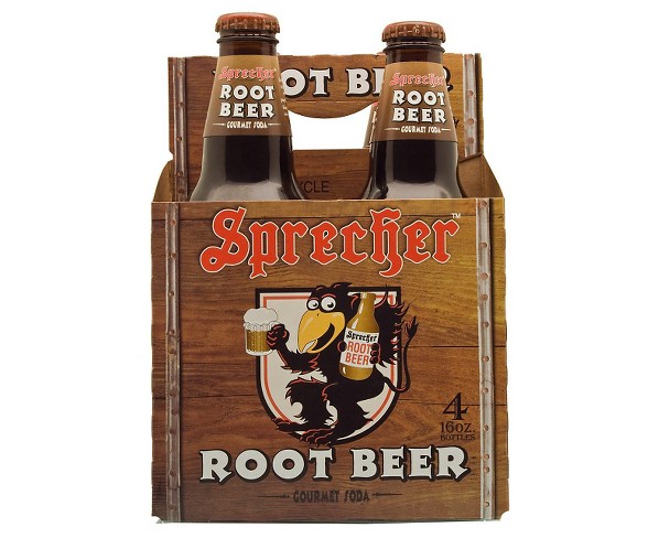 Sprecher Root Beer - 4pk/16 fl oz Glass Bottles