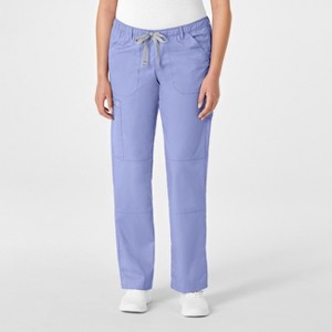 Wink WonderWORK Women's Straight Leg Cargo Scrub Pant - 1 of 4