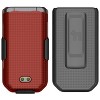 Nakedcellphone Combo for CAT S22 Flip Phone - Case and Belt Clip Holster - 3 of 4