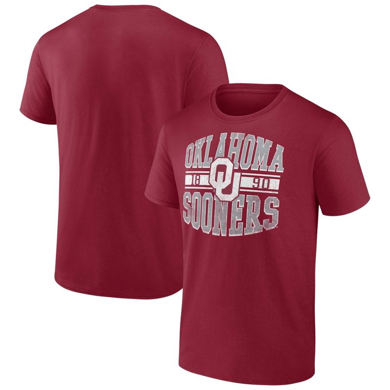 NCAA Oklahoma Sooners Men&#39;s Cotton T-Shirt, 1 of 4