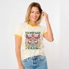 Simply Sage Market You Were Made To Bloom Ringer Tee - 2 of 4