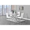 Best Master Furniture,Beverly Faux Leather Upholstered Side Chair (Set of 2) - 3 of 3