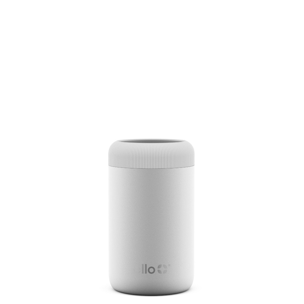 Ello Stainless Steel Can Cooler White (Set Of 2)