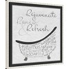 22"x22" Bath Time I by SD Graphics Studio: Serene Soak & Bubbles Art - Amanti Art - 2 of 4