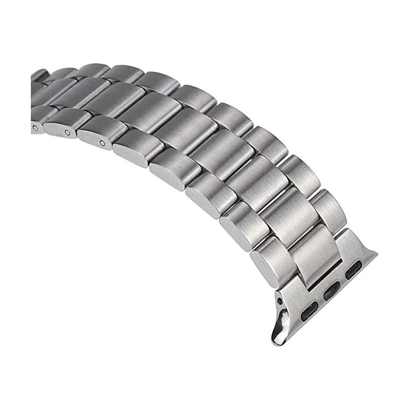 Worryfree Gadgets Stainless Steel Classic Metal Band for Apple Watch 38/40/41mm, 3 of 6