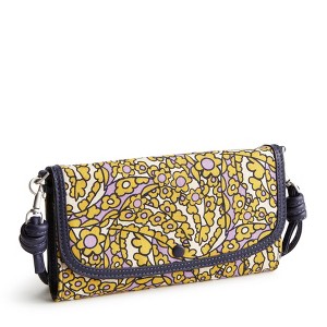 Vera Bradley Women's Outlet Oxford Canvas Wildwood Wallet Crossbody Bag - 1 of 4