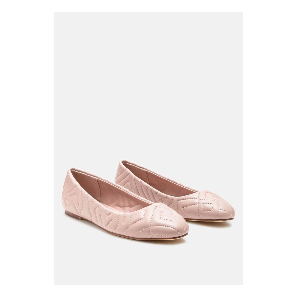 Обувь London Rag Womens Janice Quilted Ballerina Flats 7 — фото 2