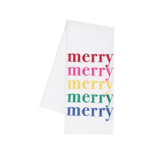 carol & frank Boho Merry Towel - 1 of 3