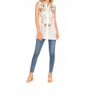 Women's Oasis Button Front Top - Mahila