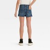 Girls' Mid-Rise Shortie Denim Shorts - art class™ - 2 of 3