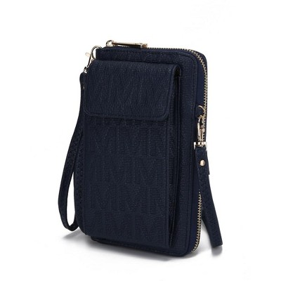 MKF Collection Caddy Vegan Leather Women’s Phone Wallet Crossbody Bag by Mia K